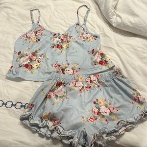 Floral pj set
